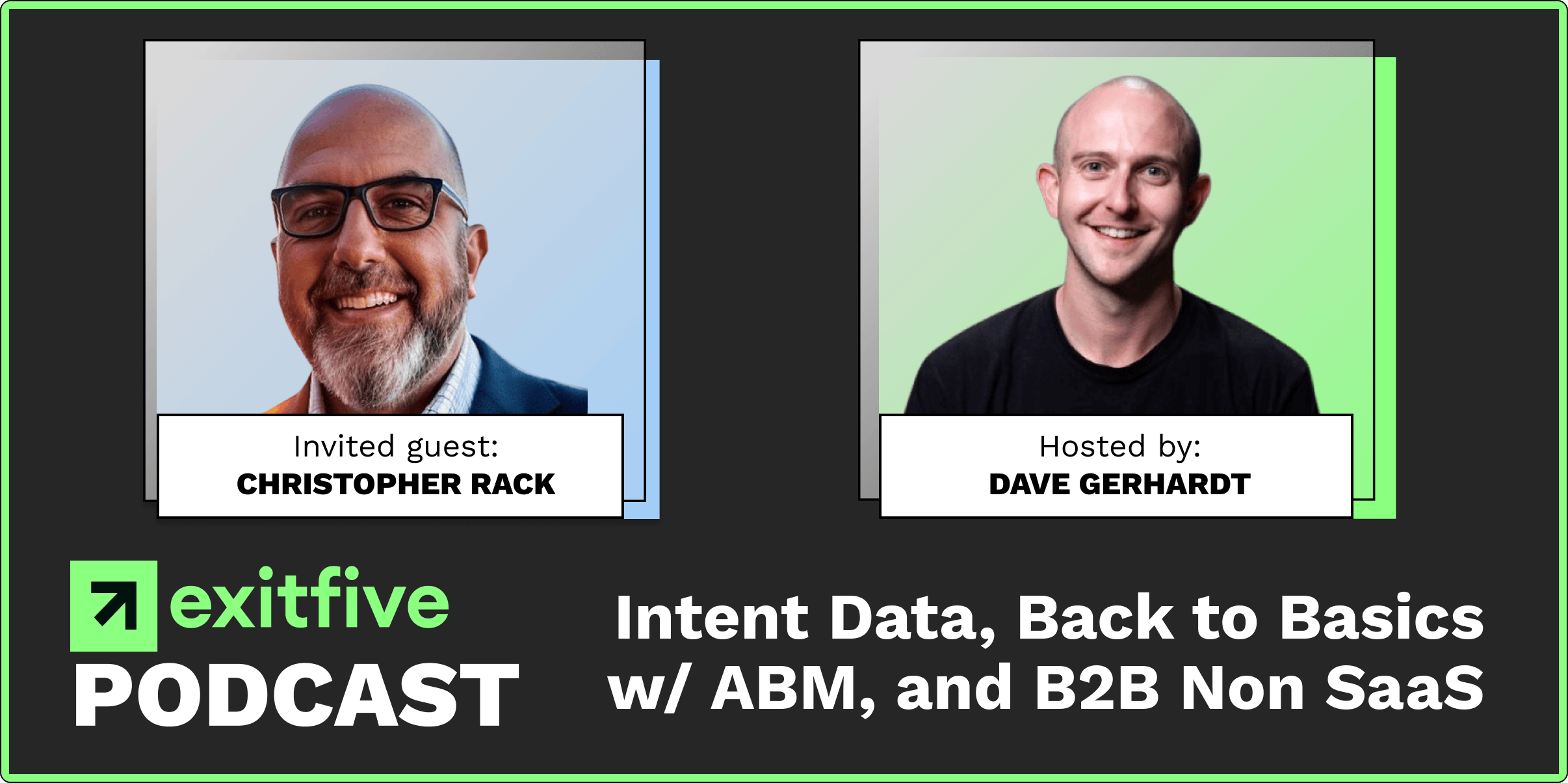 Exitfive b2b marketing podcasts